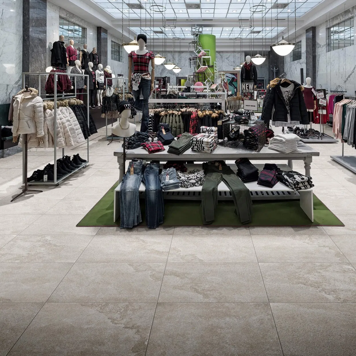 Керамогранитная плитка 600x600 мм под камень