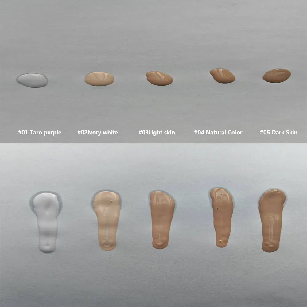 Cosmetics OEM/ODM Dark Skin Instant Invisible Long-Lasting Flawless Liquid Foundation