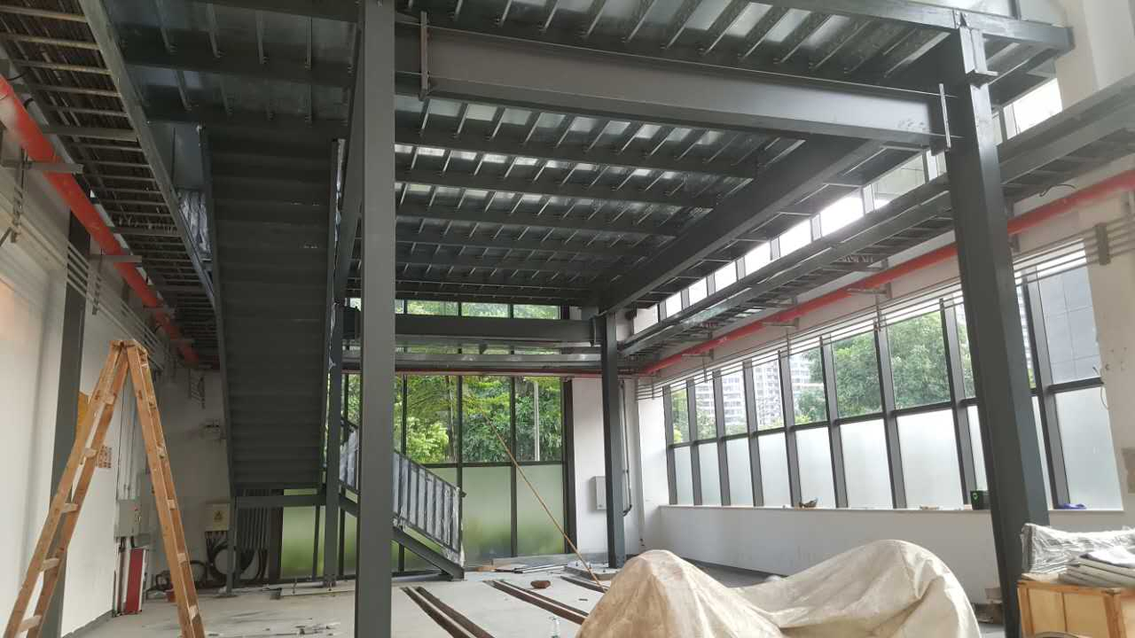 Customized Design Galvanized Corrugated Roofing Sheet Large Span Building Construction Steel Structure House