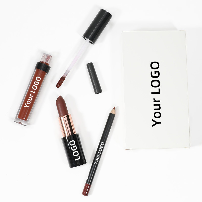 Matte Cosmetics Makeup Cruelty Free Private Label Liner Liquid Lipstick Kit