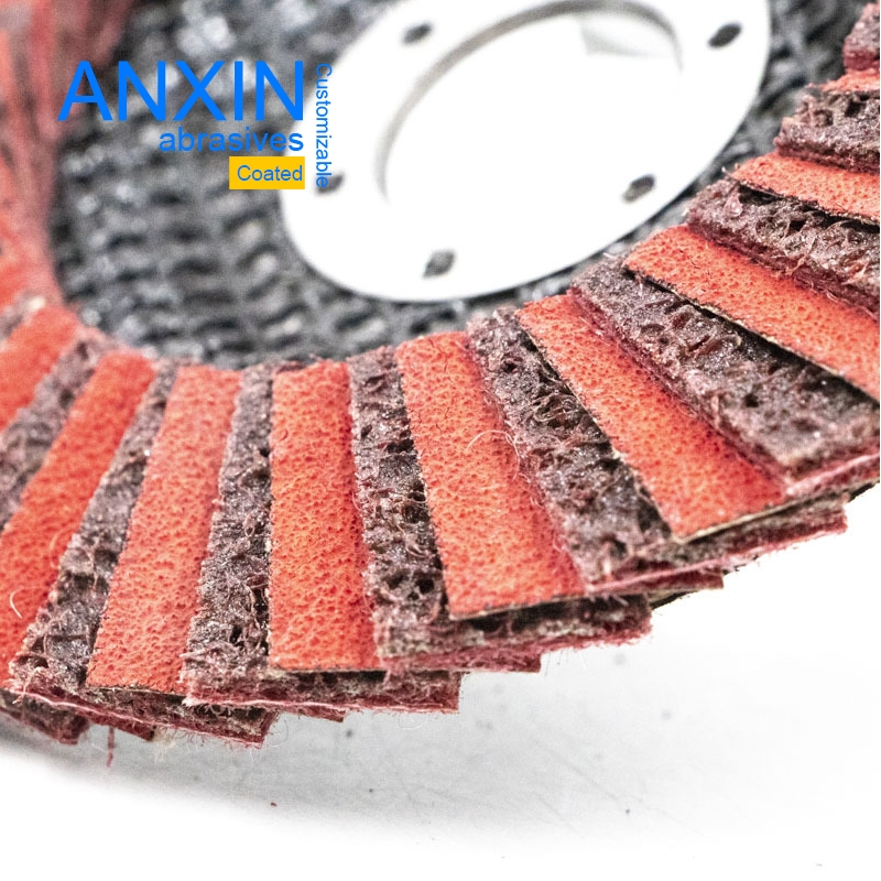 Лепестковый круг 4 дюйма для полировки нержавейки