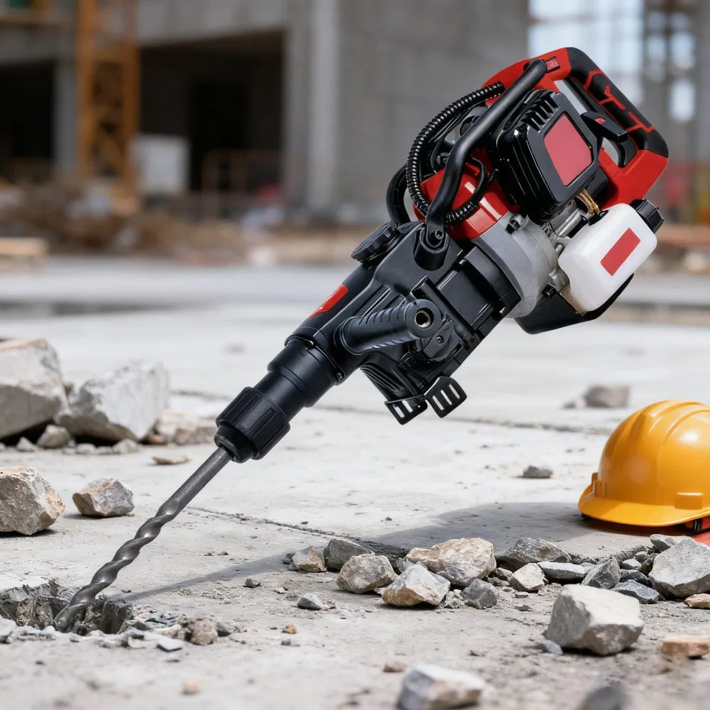 Перфоратор отбойный бензиновый GLGW портативный