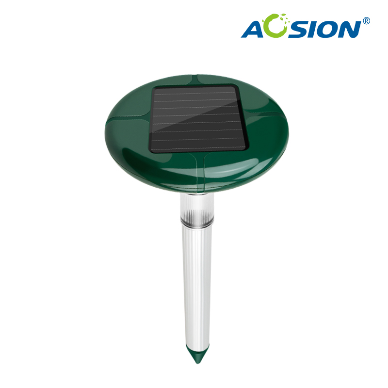Pest Control Solar Mole Repeller with Garden Light and Customized Colorful Design