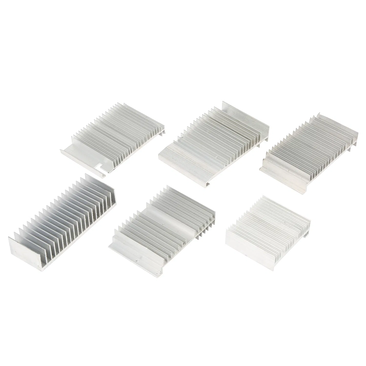 CNC Machined Aluminum Extruded Heat Sink for Use in Electrical/Electronic/Lighting Equipment