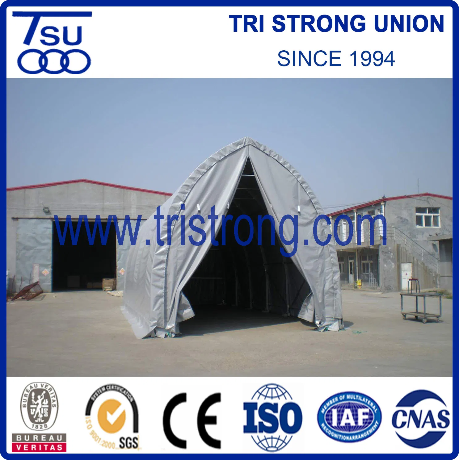 Peak Roof Tent with Steel Square Tube Frame (TSU-1536S/TSU-1639S/TSU-2430S/TSU-3240S/TSU-3250S)