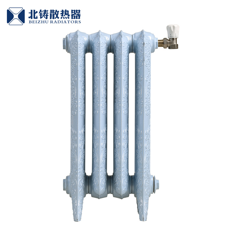 Hot Water Heating Cast Iron Radiator-- Antique Model Free-Standing