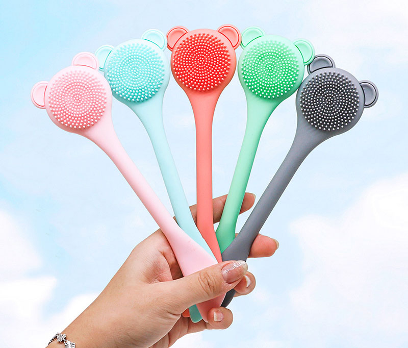 Силиконовая щетка для умывания лица