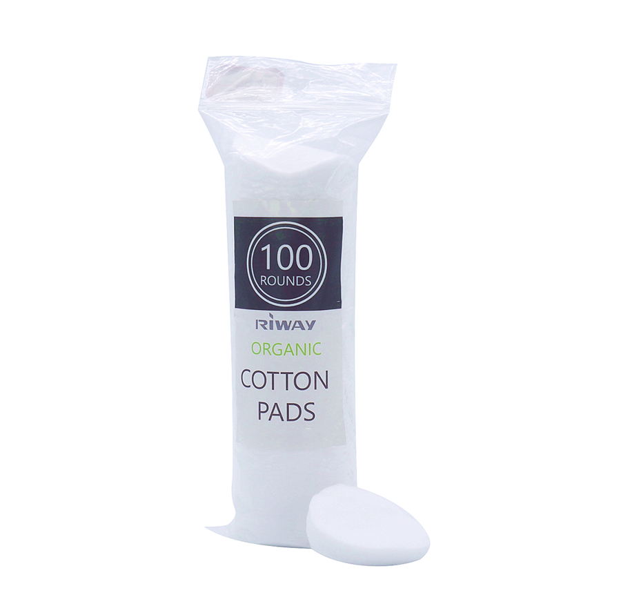 Embossed Cosmetic Round Cotton Pads