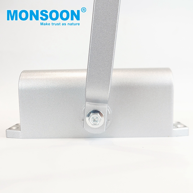 Commercial Hardware Fireproof Adjustable Gas Struts Heavy Duty 40-65kg Door Aluminum Hydraulic Safety Automatic Overhead Hidden Spring Door Closer