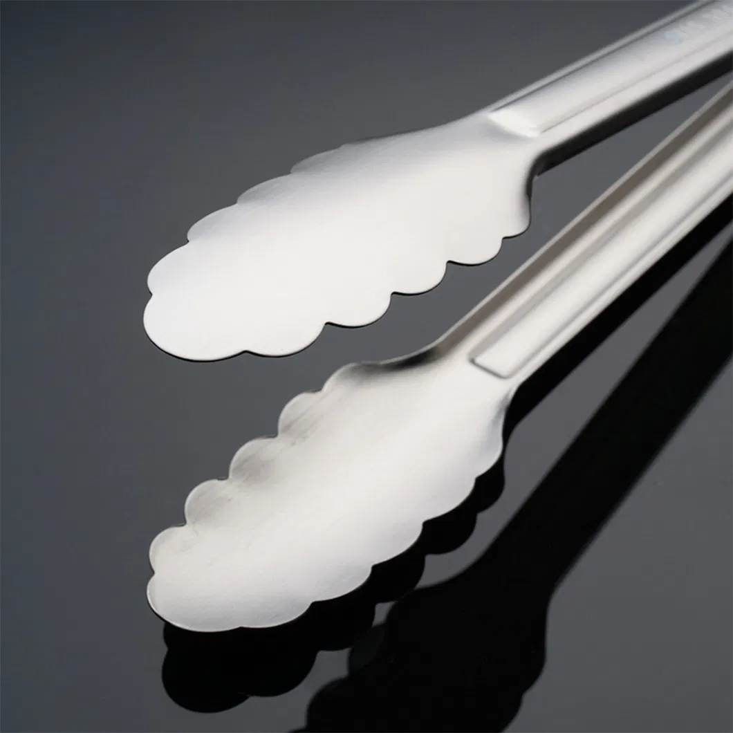 Multi-Functional Barbecue Accessories Stainless Steel BBQ Tongs Fried Food Clip Kitchen Tongs