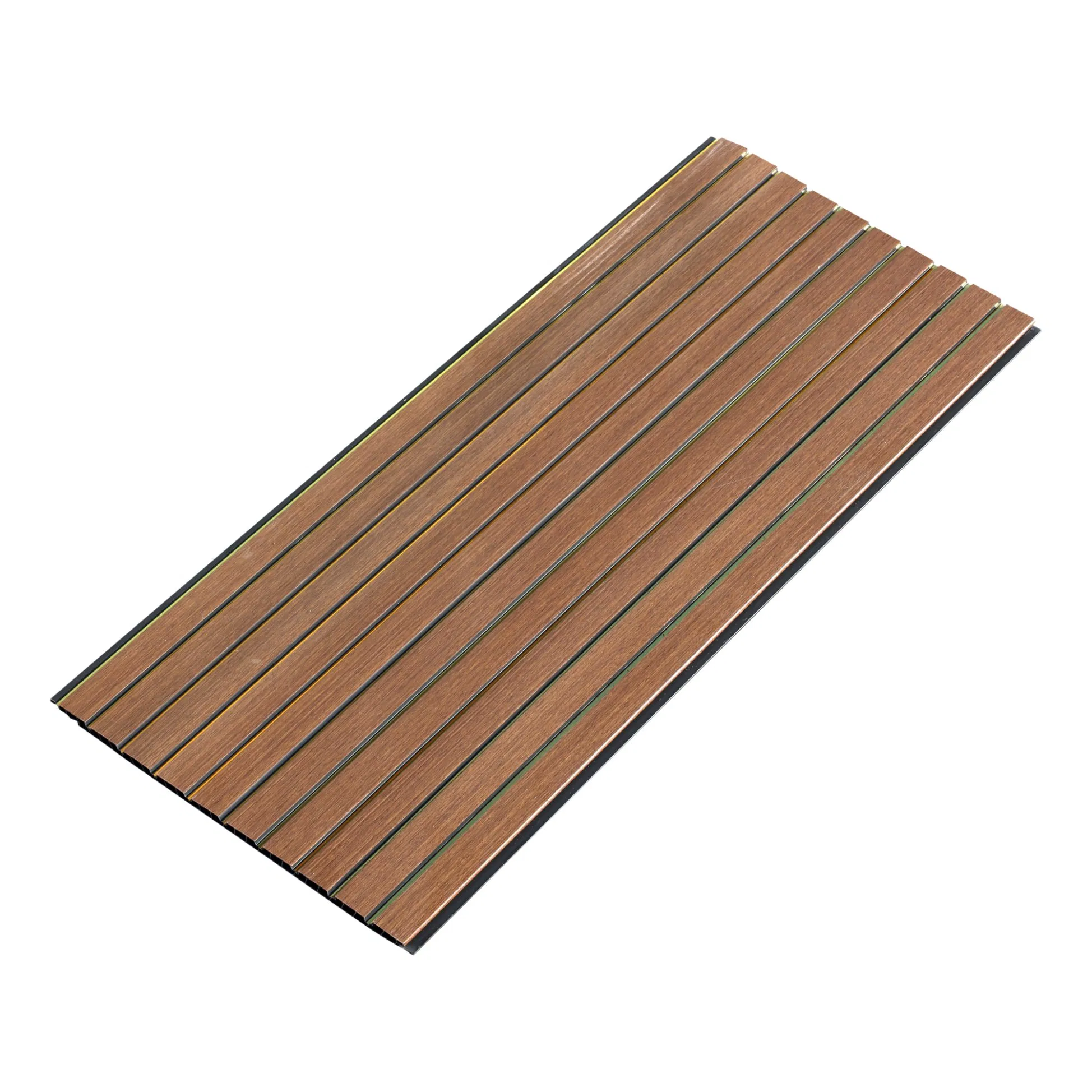 Wholesale Home Decor 3D Grid Wall Panels Waterproof WPC Wall Panel for Indoor TV Background Wall