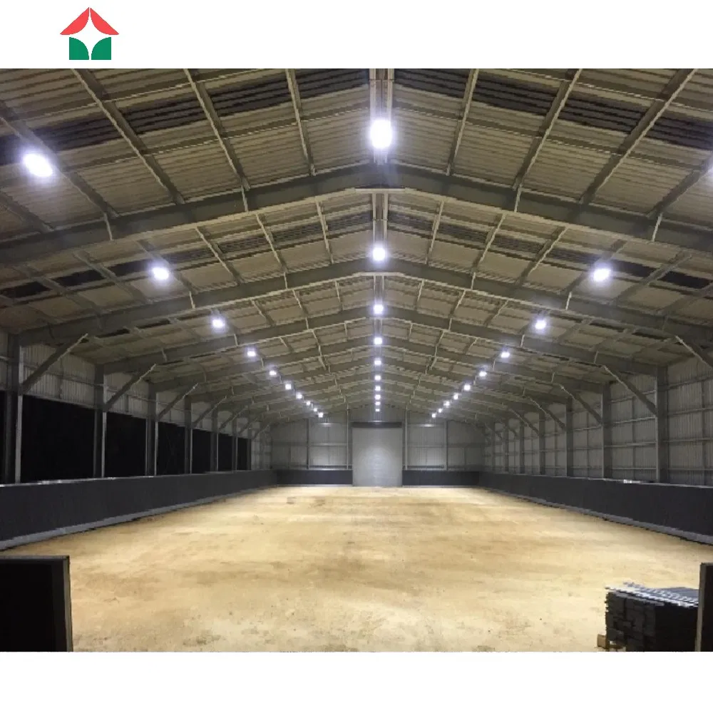 Large Span80*40*6m Prefabricated Steel Structure Indoor Horse Riding Arena