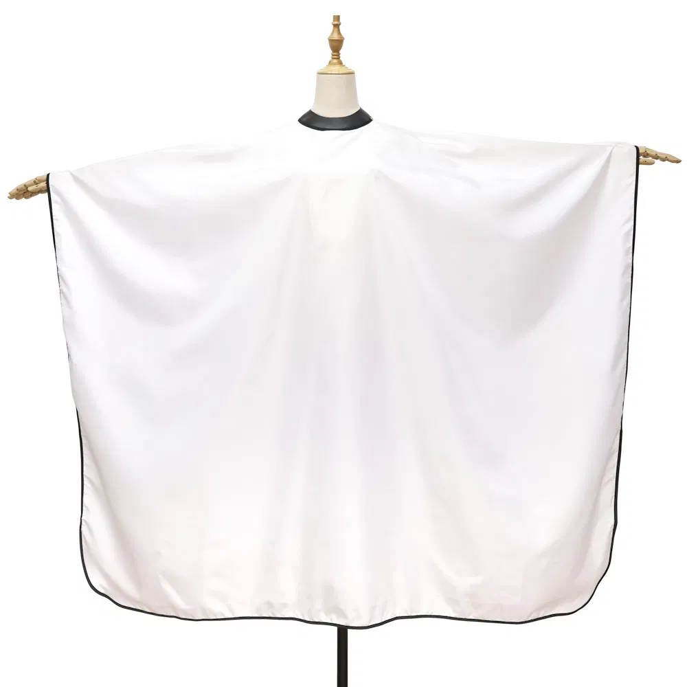 Barbertop Haircut Cloth Salon Waterproof Barber White Cape Hairdresser Apron
