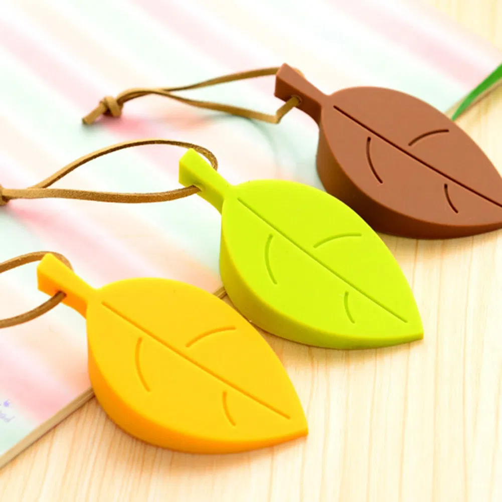 Creative Leaves Shape Silicone Door Block Children Anti-Folder Hand