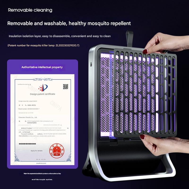 Rechargeable Electronic Insect Trap Outdoor Indoor Camping Home Mosquito Repellent Light Wave Mosquito Killer Lamp