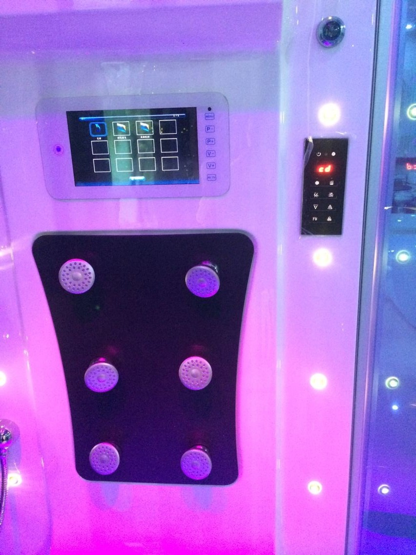 European Style Prefab Enclosed Multi-Functional Shower Bath Steam Room