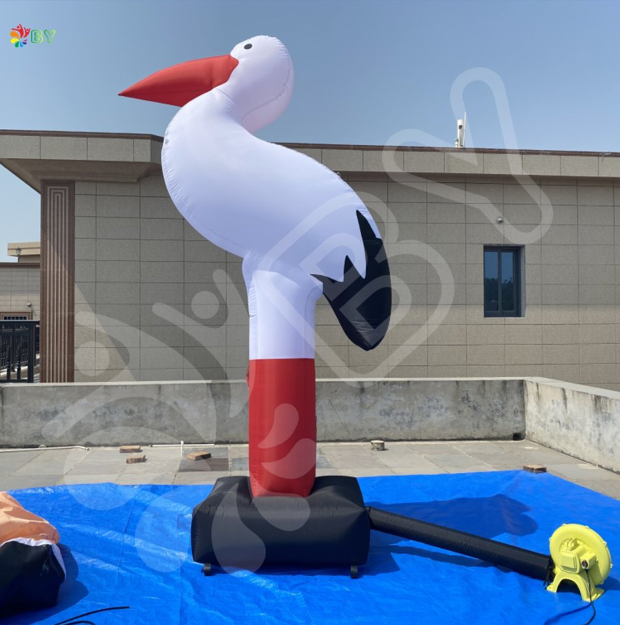 Advertising Inflatable Crane Cartoon, Holland Inflatable Stork