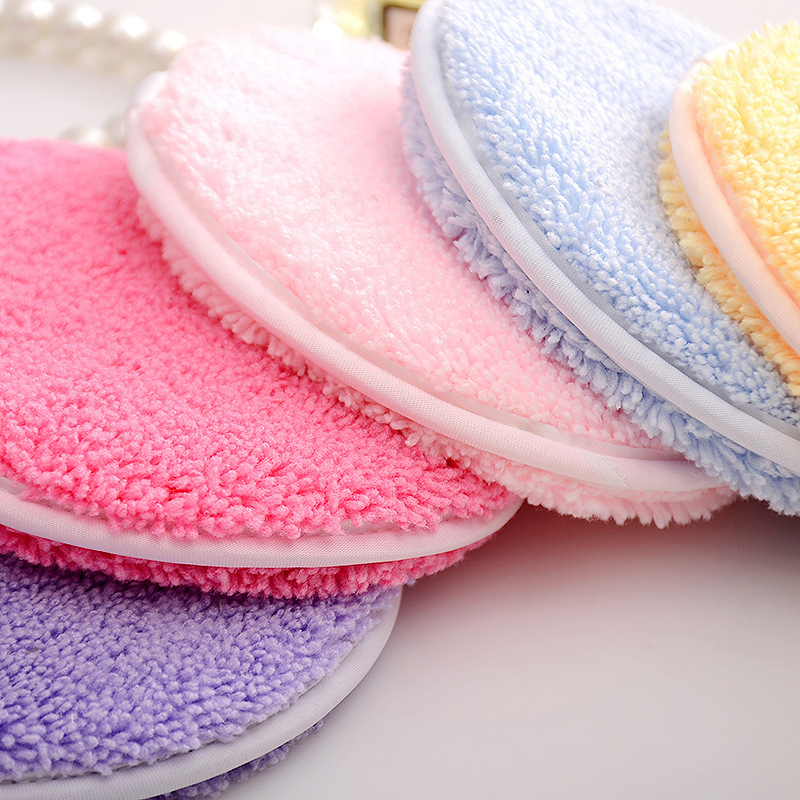 Eco-Friendly Microfiber Makeup Removal Pads for Gentle Cleansing