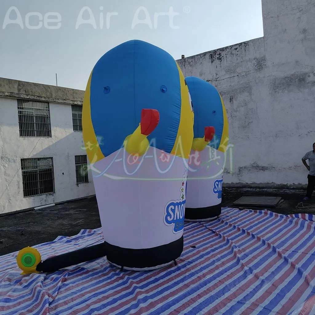 Inflatable Ice Cream Air Dancer Inflatable Wave Ice Cream Inflatable Sky Dancers for Advertising