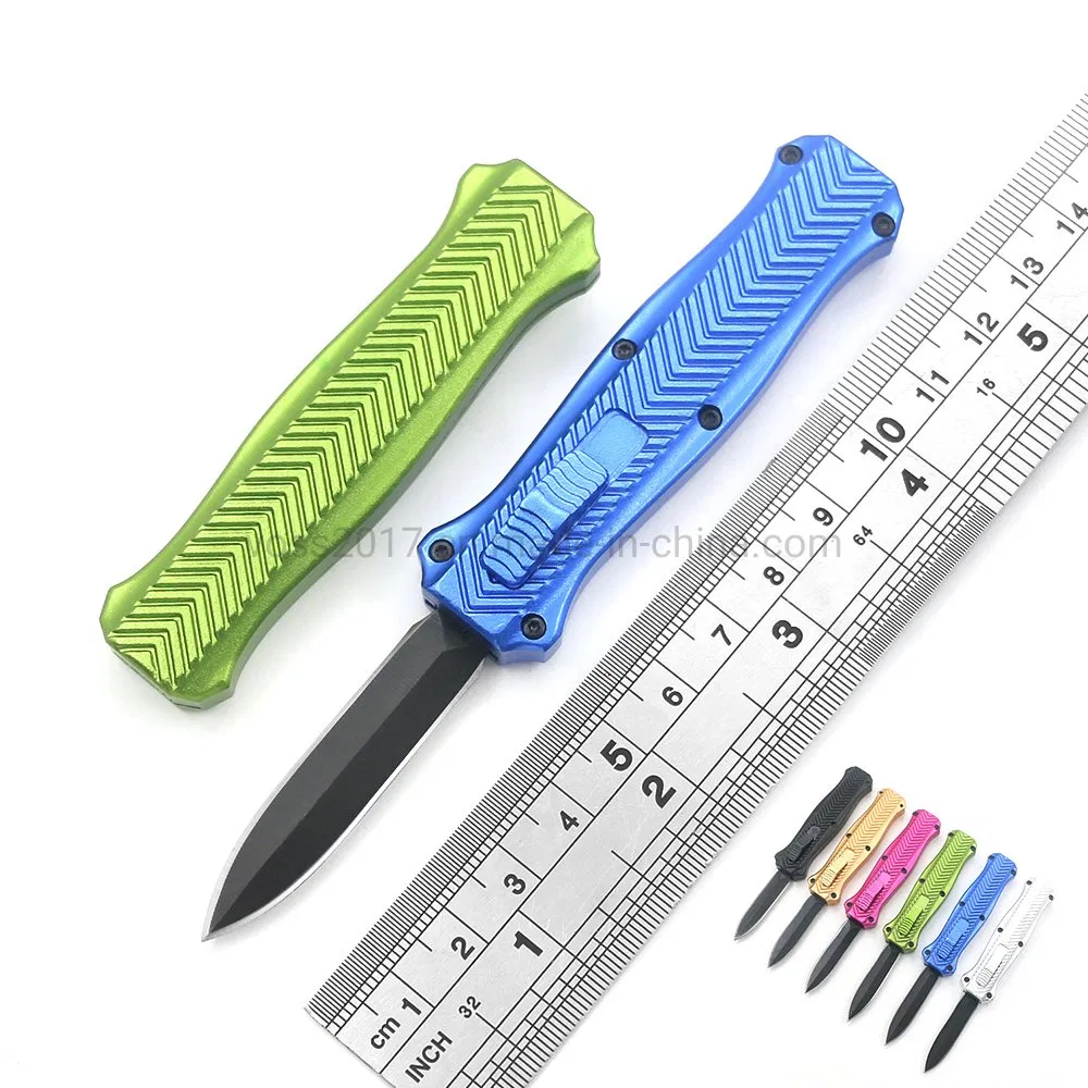 5.1" Mini Otf-Wasp CNC Aluminum Handle Micro Automatic Knife