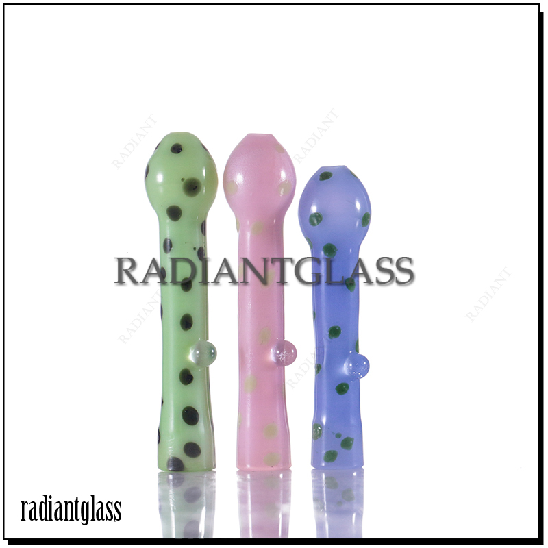 Spotted Pattern Glass Nectar Collector with 10mm Titanium Nail DAB Tool Smoking Accessories