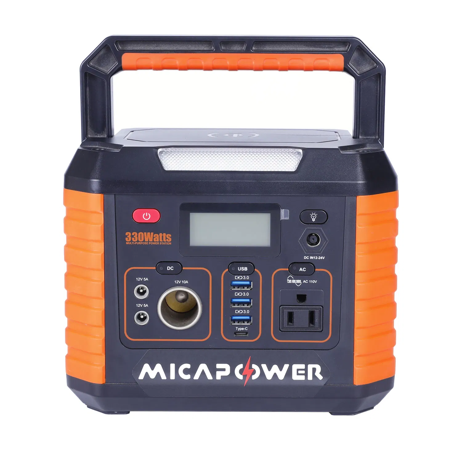 Портативная электростанция Mica 330W с солнечной панелью