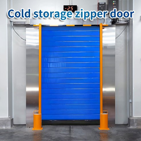 Freezer Coldroom Rapid PVC Fabric Insulated Cold High Speed Doors