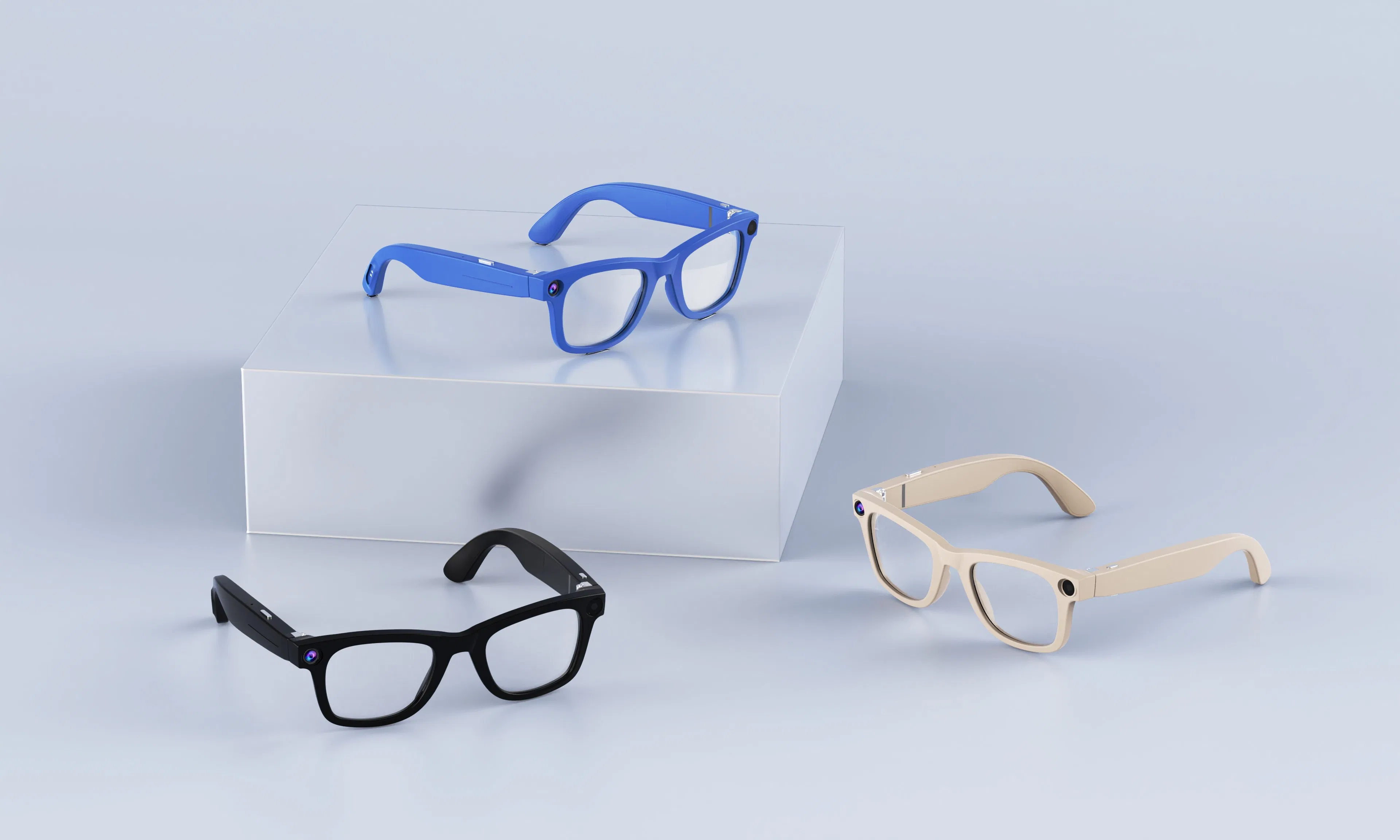 Умные очки G300en с аудио и голосовым помощником