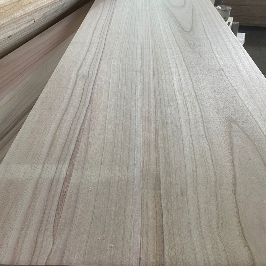 Edge Glued Solid Straight Panels Made of Poplar and Paulownia Wood for Beekeeping Equipment Beehive Frames and Hive Boxes with Sanded Surface No Warping