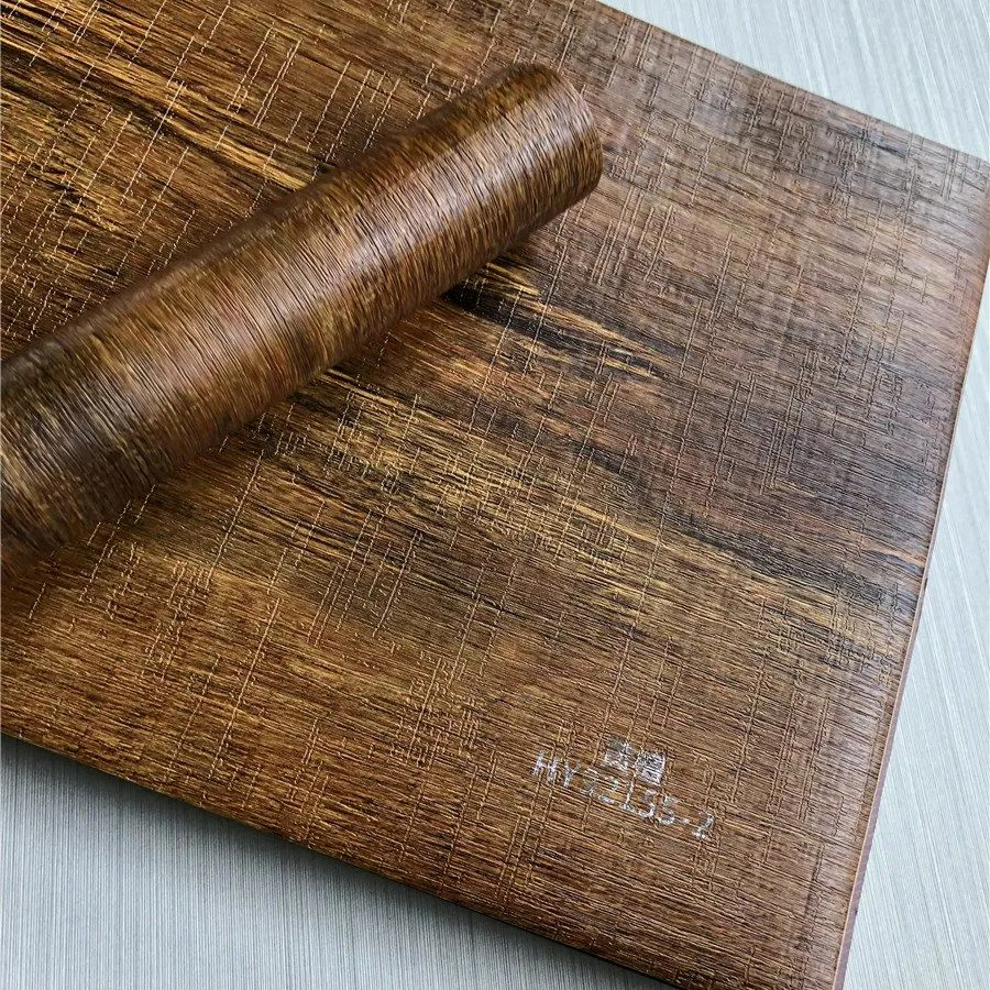 PVC Wood Grain Sheet PVC Film for Furniture Cabinet Boards