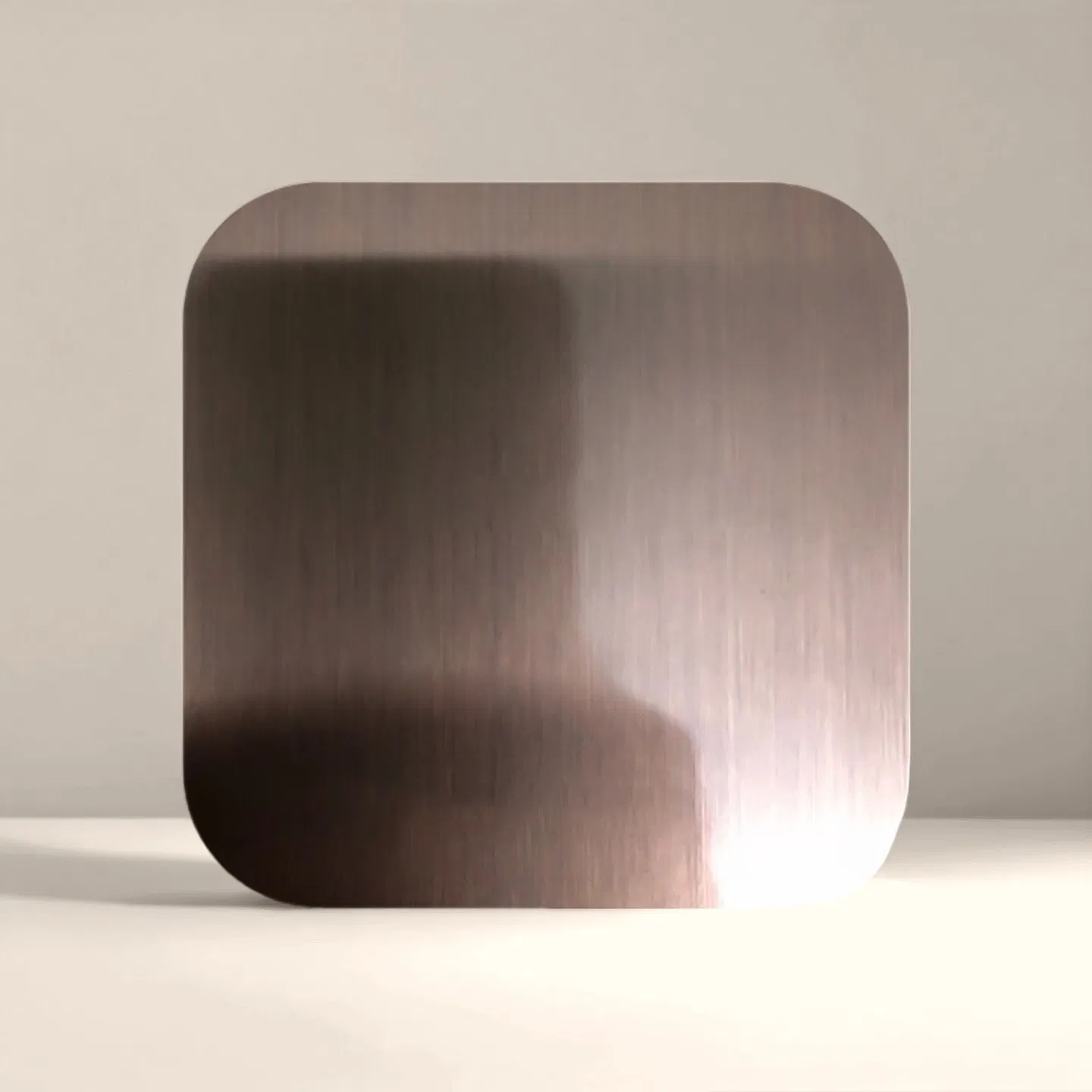 T&C Hl58 Matt Bronze Hairline PVD Anti-Fingerprints Finish Decorative Stainless Steel Sheet for Interior Design