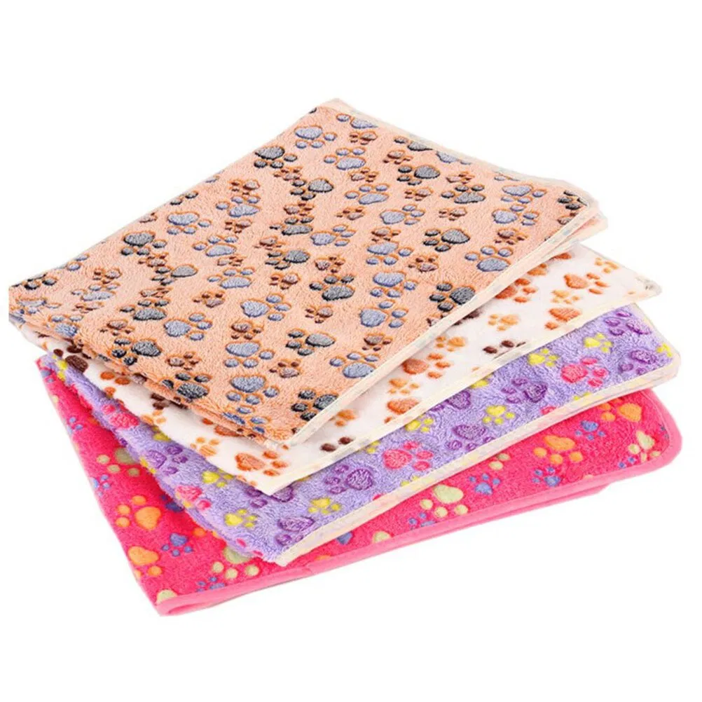 Paw Pattern Pet Warmth Cat Blanket Manufacturer