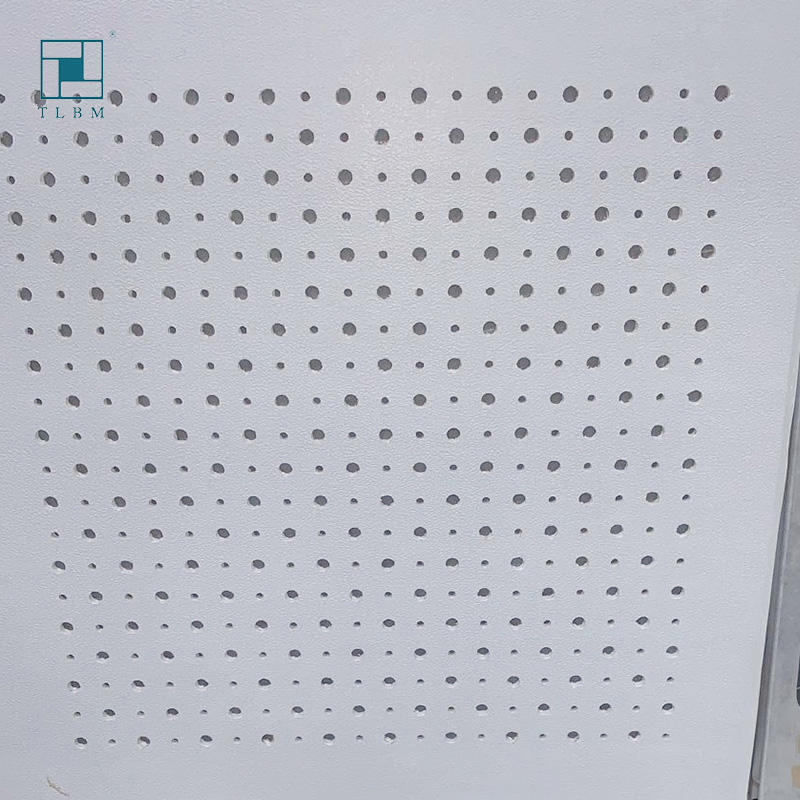 Perforated PVC Gypsum False Ceiling Board Plaster Board Price Design