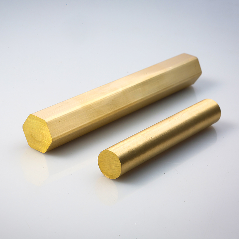 Round Brass Rod Manufacturer Directly Supplies Hexagonal Shaped Brass Profiles for Extrusion Processing