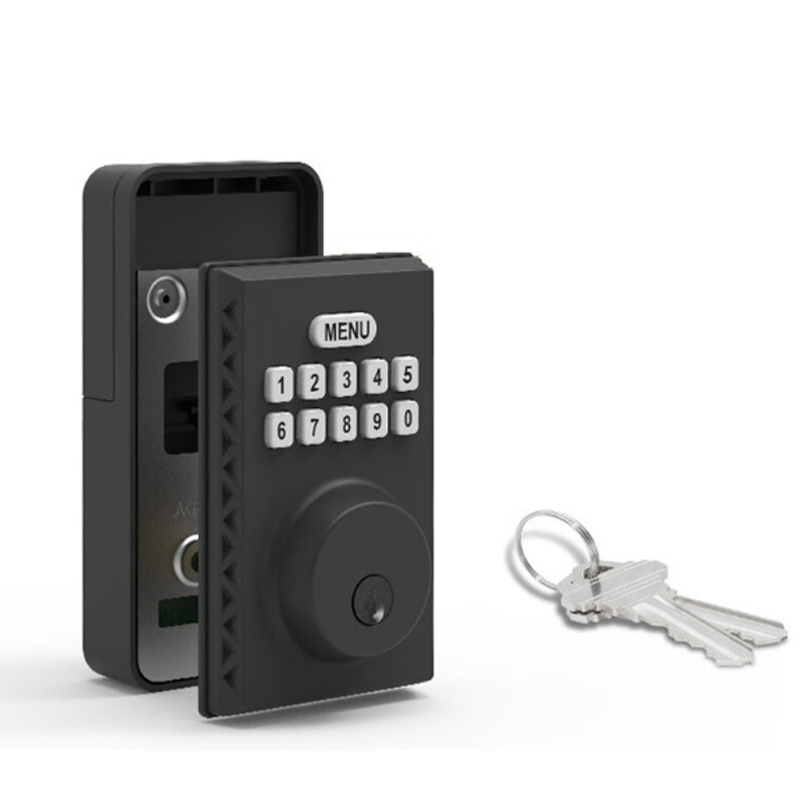 2025 New Style Multi Function Security Digital Entry Door Lock Key Box Electronic Keypad Deadbolt Keylesssmart Locks