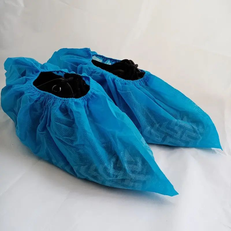 Non Skid One Used Non-Woven Disposable Automatic Shoe Cover