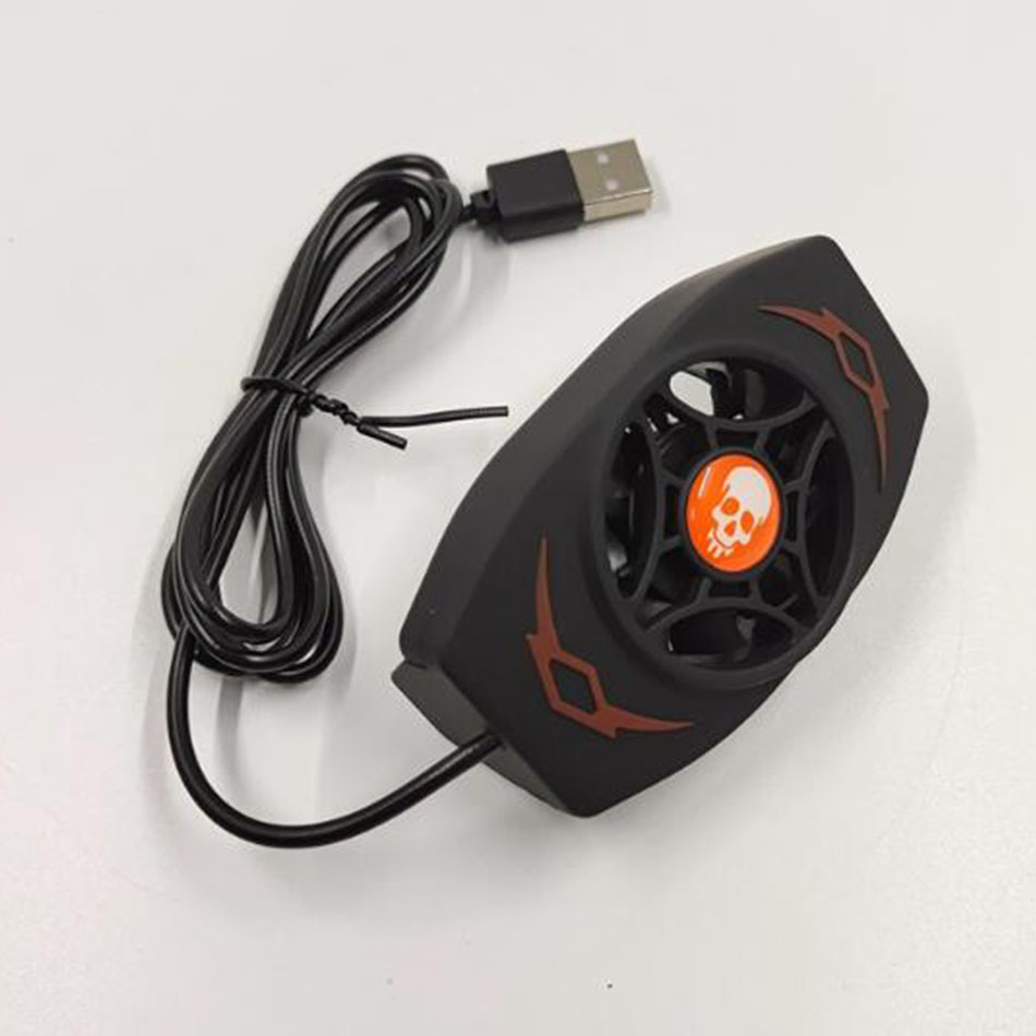 Phone Cooler Phone Radiator for Gaming Funcooler, Wired Mobile Phone Cooling Fan Lightweight Quiet.