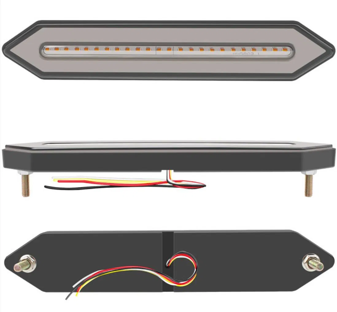 Двухцветный стоп-сигнал для грузовика и прицепа