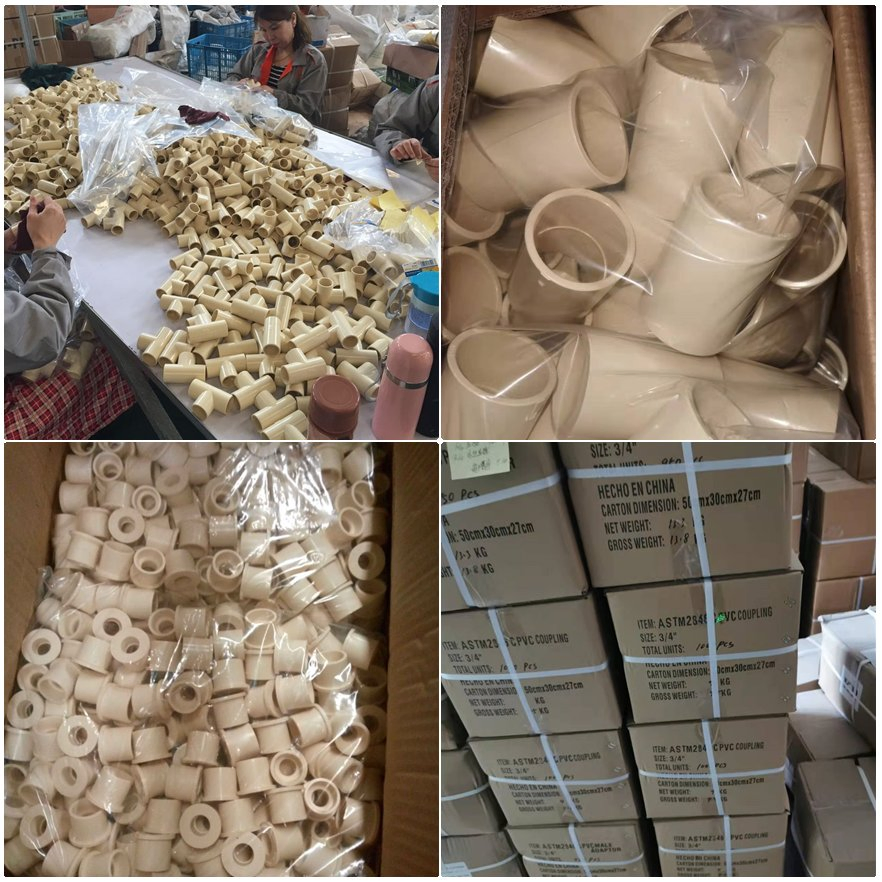 Nb-Qxhy Plastic Reducer Bushing ASTM 2846 CPVC Fittings with Socket