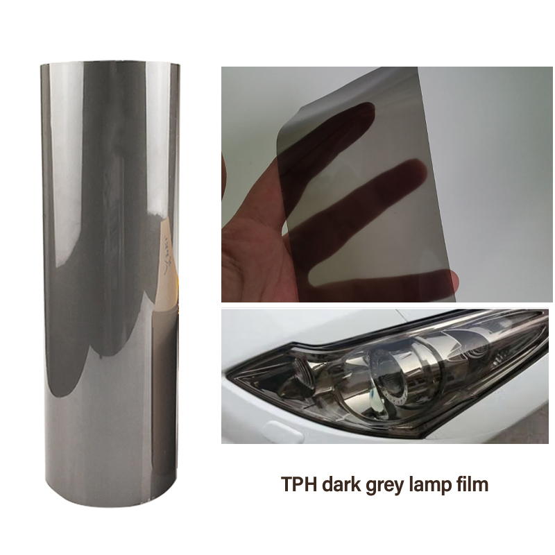 Brown Car Headlight LED Film