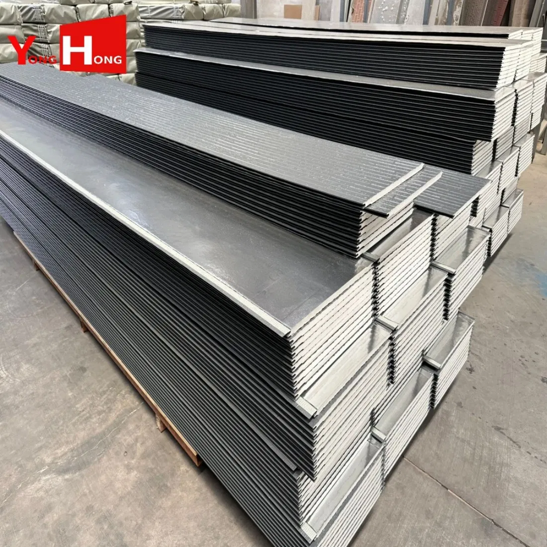 16mm Thickness Exterior Decorative Wall Panel Metal Siding PU Sandwich Wall Panel for House