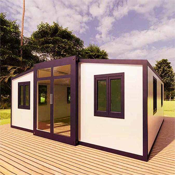 Professional Customized Double Wing Mobile Folding House for Foreign Trade Export