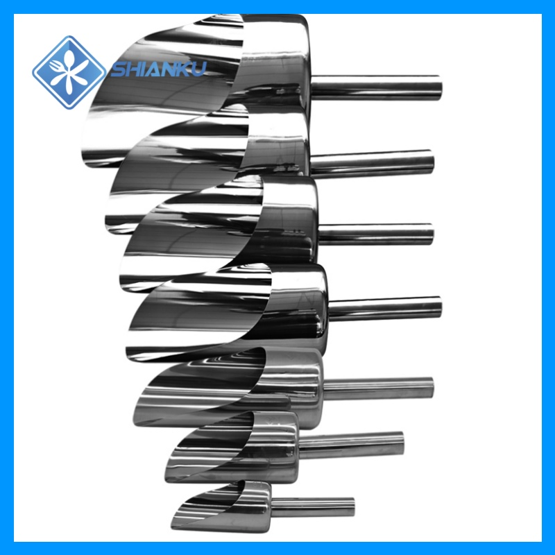 Shianku Wholesale Industrial Food Grade Stainless Steel Spoons Shovel