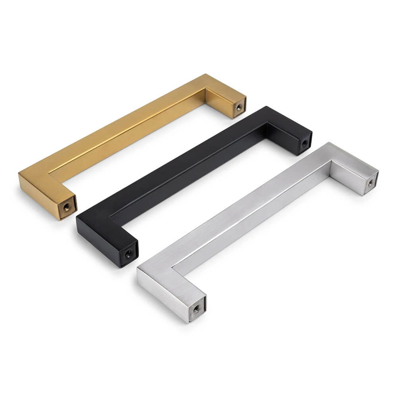 OEM Custom SUS 304 316 Glass Door Handle Shower Door Handle Swing Push Pull Sliding Door Handle for Museum Gym Office Exhibition