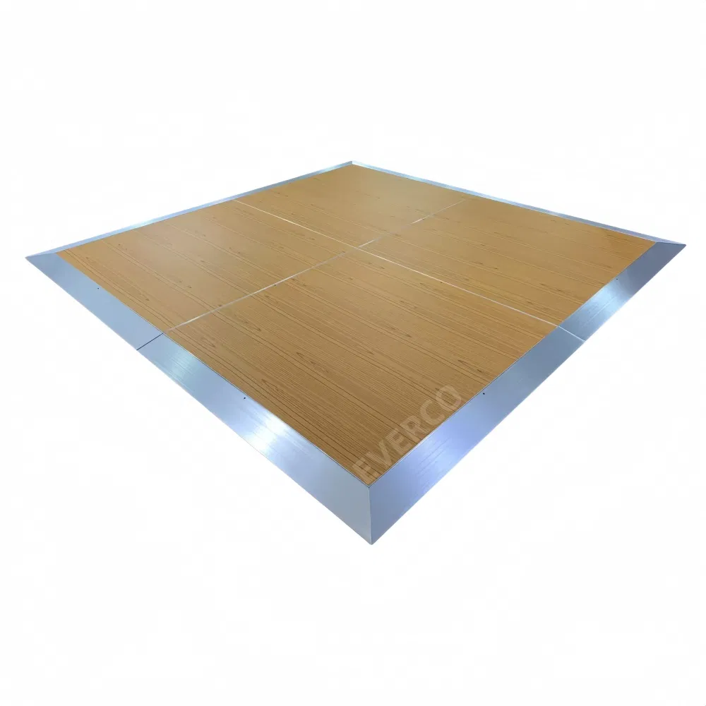 Durable Waterproof Cam-Lock Wood Portable Dance Floor with Hex Key for Rental Company Wedding Hotel Banquet