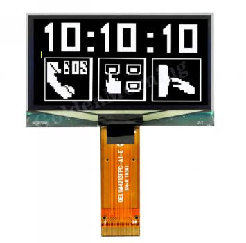 OLED-дисплей 0.91 дюйма 128x32 с драйвером SSD1306