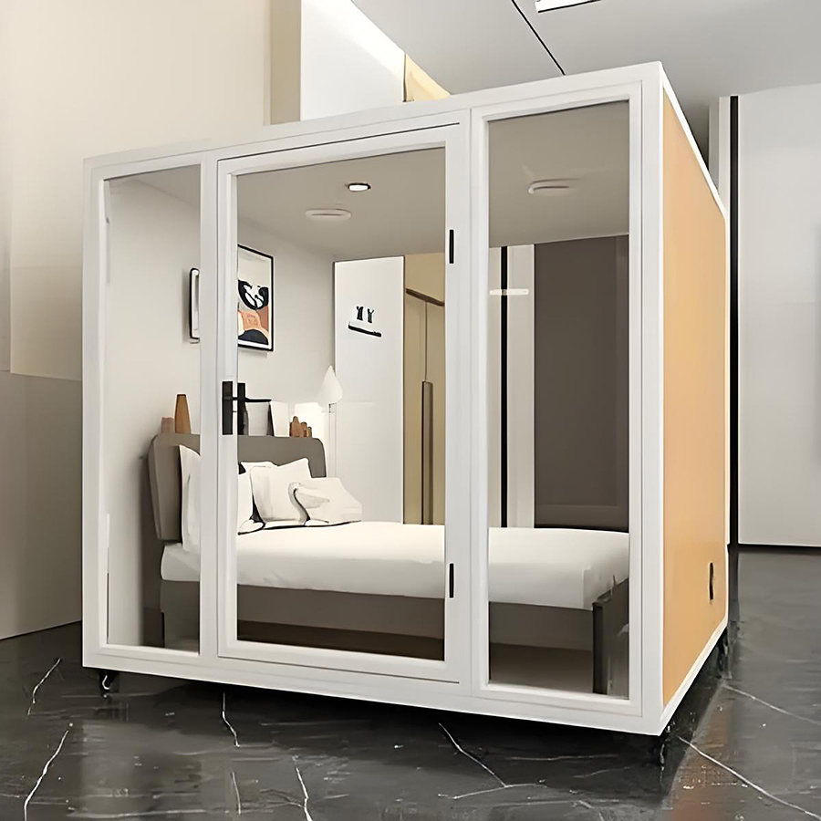 Customize Fireproof Office Phone Booth Living Room Soundproof Bedroom with Factory Price