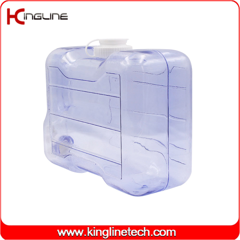 BPA free 1.5 gallon rectangle plastic freezer water jug