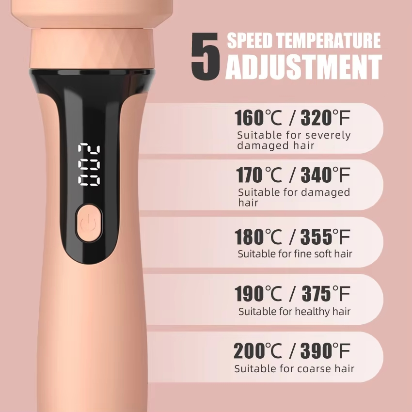 Anti-Static Sks005 Negative-Ion Electric Brush Hair Curler Comb for Fashion Show Runway