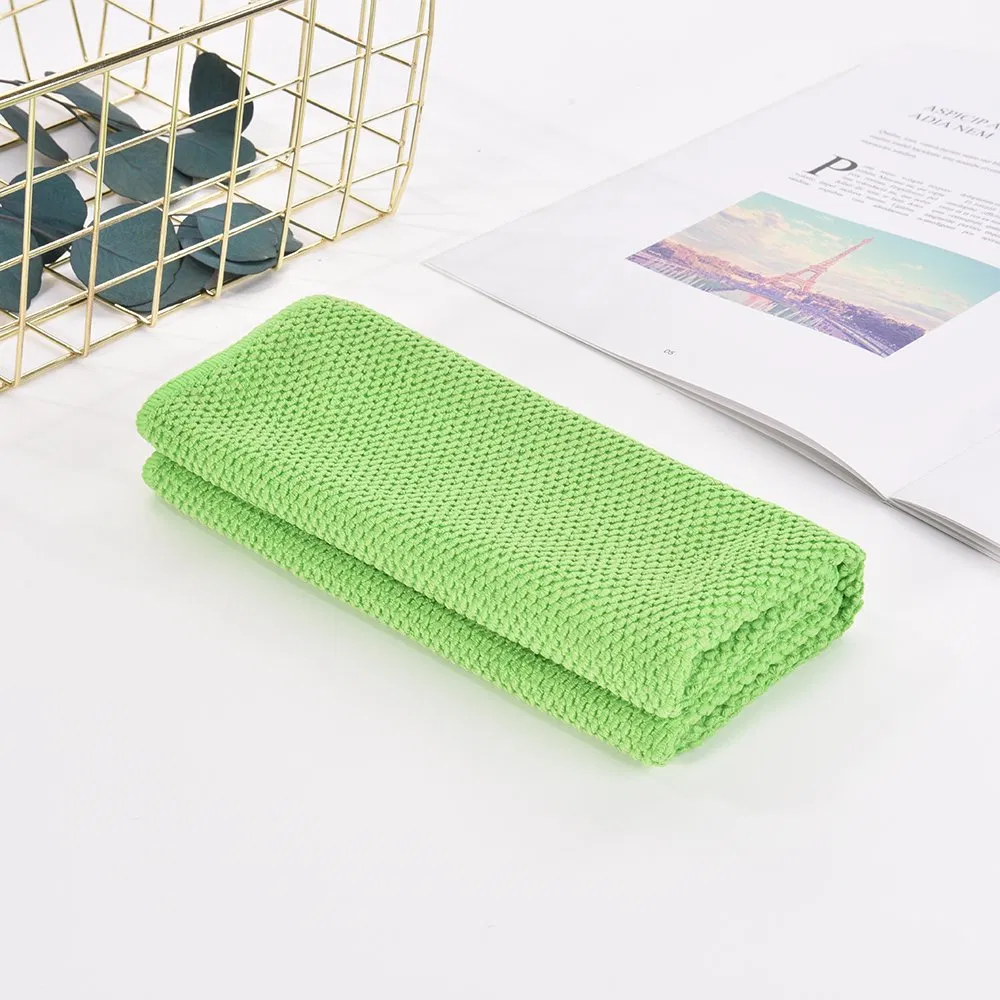 Super Soft Pearl Jacquard Microfiber Terry Dish Cloth
